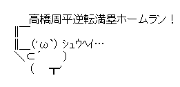 ｼｭｳﾍｲの顔文字ってかわいいよな 竜速 りゅうそく