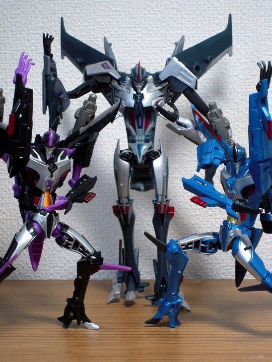 TFプライム AM07スタースクリーム＆スカイワープ＆サンダー