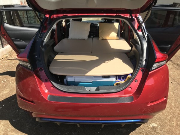 完成！日産リーフ＊車中泊Ver その2 : Something Outdoorsy