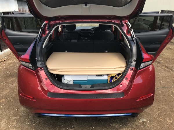 完成！日産リーフ＊車中泊Ver その2 : Something Outdoorsy