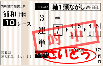 浦和記念17 枠順と予想 やはり勝負は3連単 競馬予想
