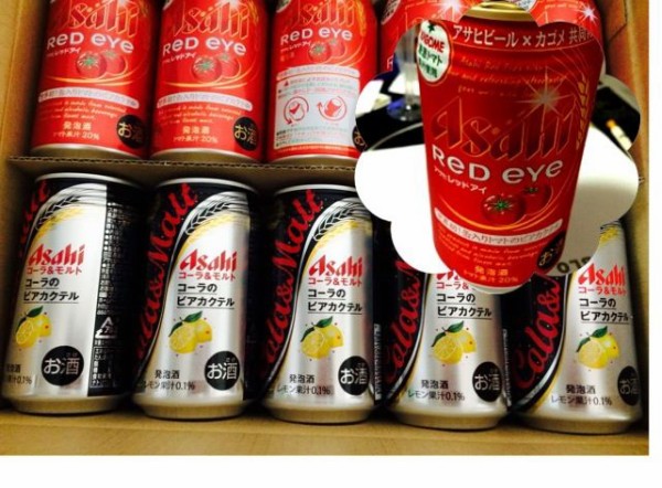 Asahi Red Eye コーラのビアカクテル カワイくゆる い毎日