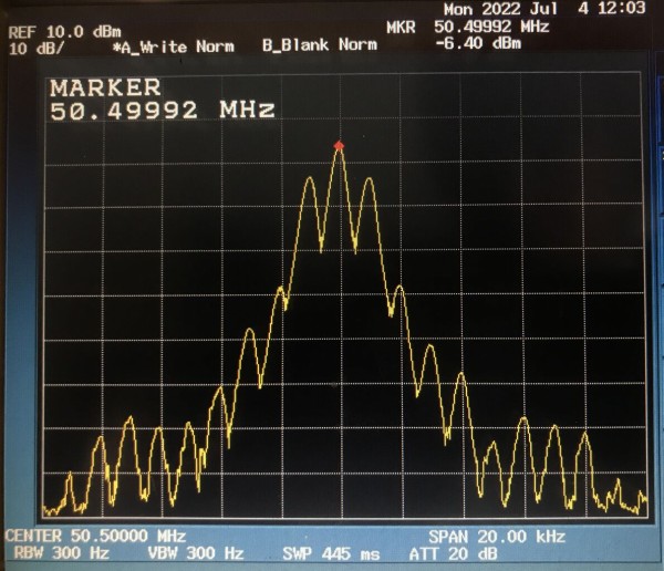 50MHz プリアンプ Wave Gear GAS-6020 アマチュア無線 50MHz AM、DSBトランシーバー（WVU-601） : 7L4WVU 自作