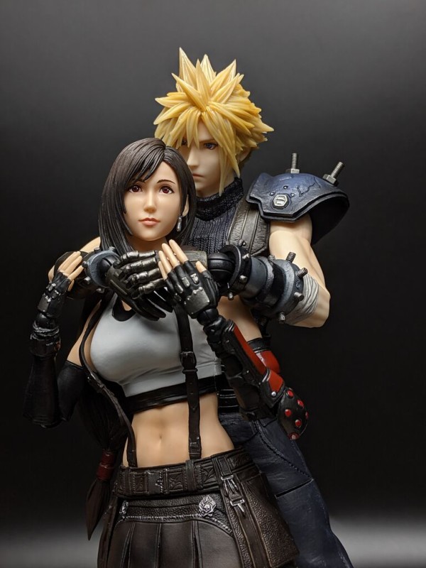 Play Arts 改 Final Fantasy Remake ティファ ロックハート レビュー あずきち的フィギュアレビューだべぇぇぇ