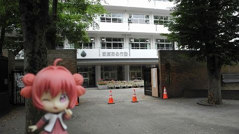 舞台訪問 聖地巡礼 ゆるゆり 七森中編 都内某所 かぐらかり