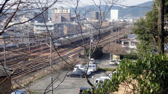 京都 山科 から 大津 三井寺へ 当尾 とうの からの風の便り