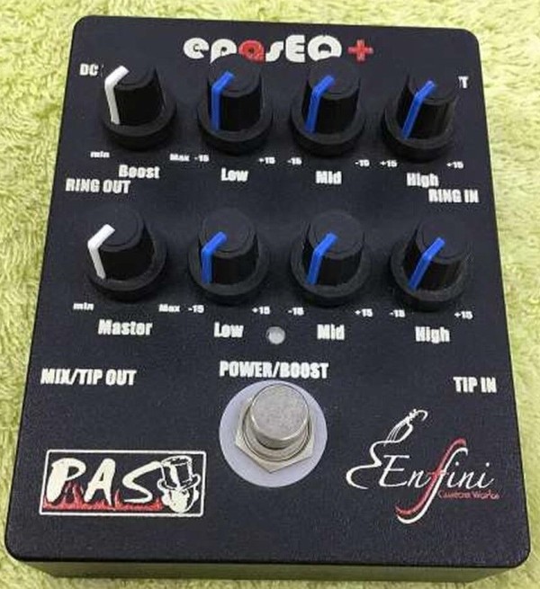 ギター PAS x Enfini Custom Works Dual HA epas 美品 epas プリアンプ アンフィニカスタムワークス pas - メルカリ