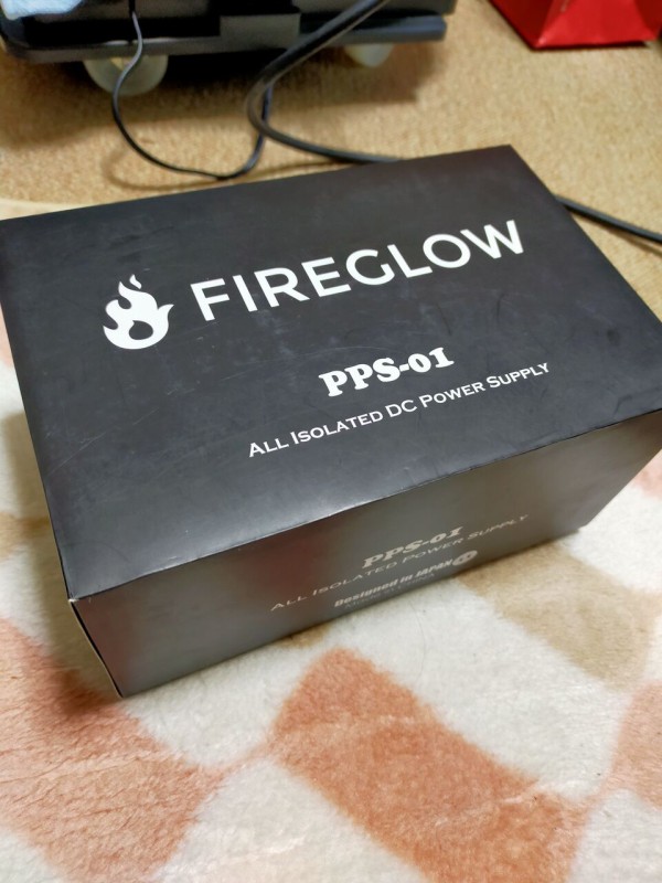 エフェクターボード考察 ～やっぱノイズがなあ②・FIRE GLOW pps‐01