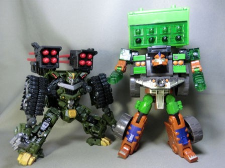 鉄の一歩」の巻（『TFスーパーリンク』「アイアントレッド」） : べに