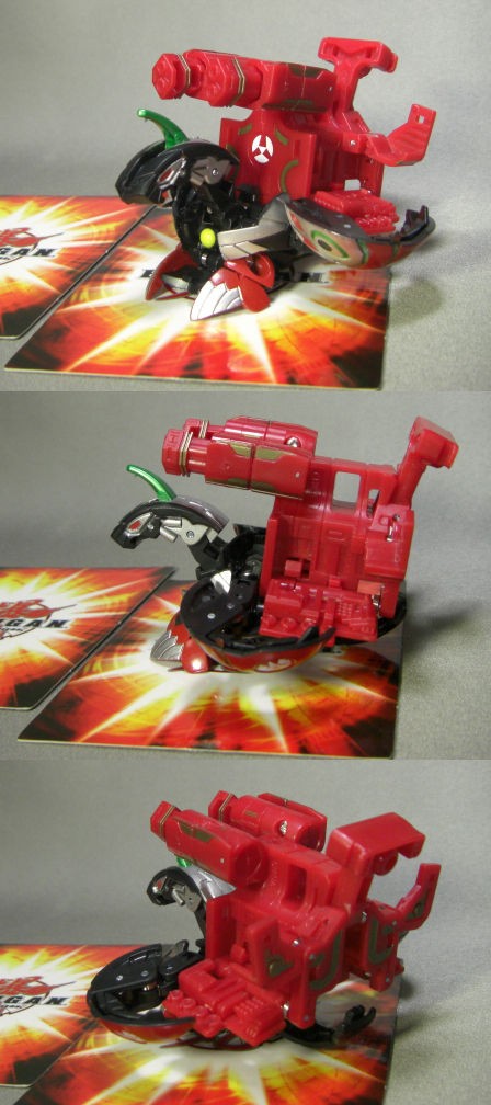 爆丸ヘリオスMK-Ⅱ バトルギア ツインディストラクター ズーカネーター　セット 武装合体！！」の巻（『爆丸』「ヘリオスMKII＋ツインディス