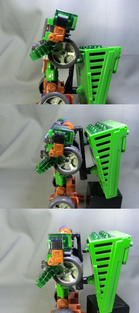 鉄の一歩」の巻（『TFスーパーリンク』「アイアントレッド」） : べに