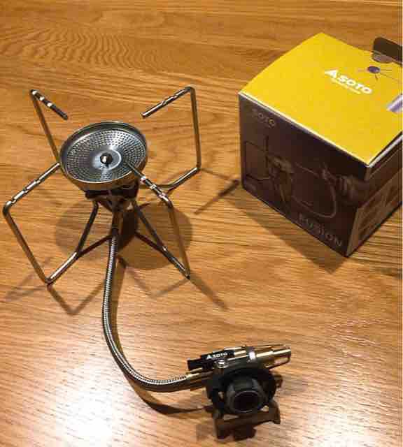 ○ST-330が届いた。他CB缶バーナー比較＆サイズ確認〜SOTO2019新商品