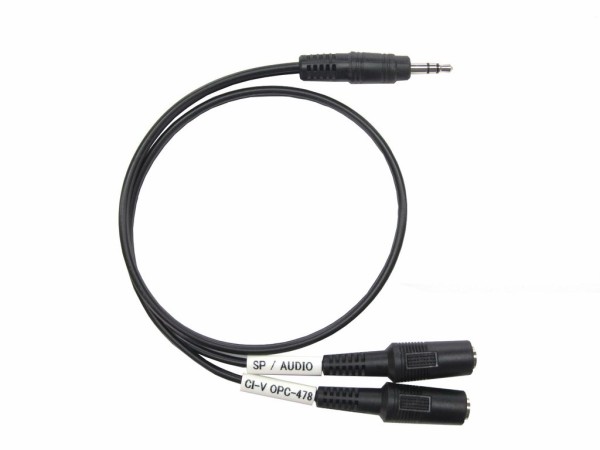 ICOM IC-R6 受信機 と クローニング ケーブル IC-R6(RX7 R20)用CI-V（OPC-478）／SP AUDIO分岐ケーブル販売開始しま
