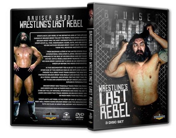入荷 【ブルーザー・ブロディ Wrestling's Last Rebel DVD 