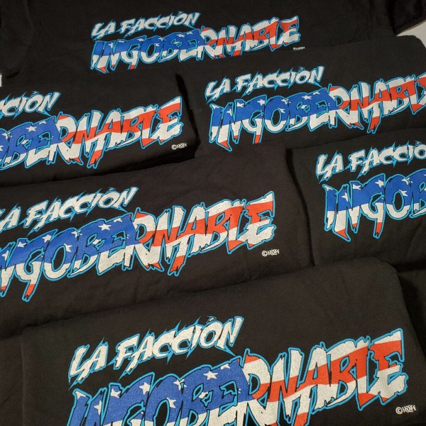 Roh版ロスインゴ La Faccion Ingobernable ラ ファクシオン インゴベルナブレ Tシャツ 入荷 プロレス 格闘技ショップ Big Blue