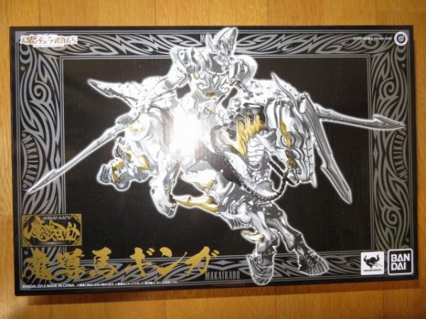 魔戒可動　魔導馬　ギンガ　未開封 レビュー】 バンダイ 魂ウェブ商店 魔戒可動 魔導馬 ギンガ [牙