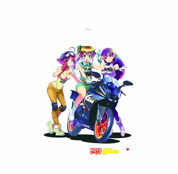 ばくおん 作者 おりもとみまな先生書き下ろし バイク雑誌をまさかの擬人化 ビッグマシン編集部バイクブログ
