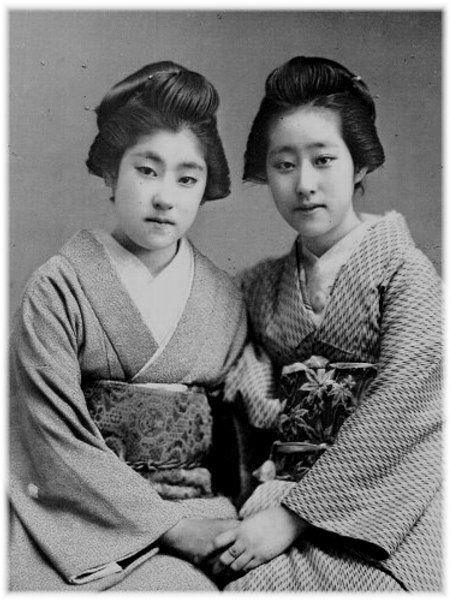 芸妓「ぽん太」 : 写真で見る昔の日本