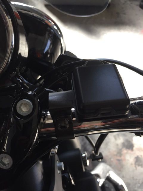 Etcアンテナの取り付け場所変更 風太郎のバイク旅とキャンプ Xl10cx