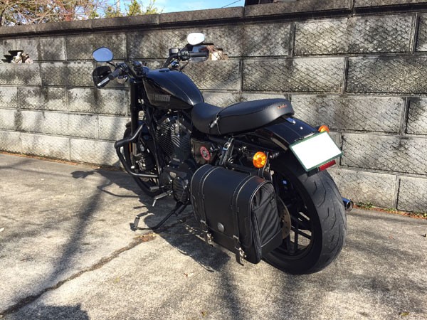 サドルバッグを付けた : 風太郎のバイク旅とキャンプ@XL1200CX