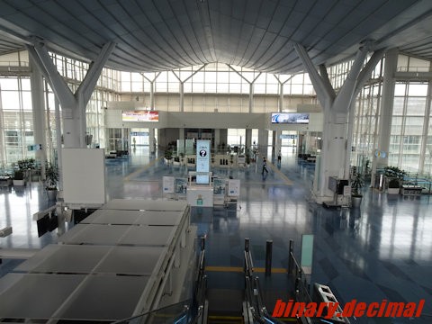 誰もいないのだよ 羽田空港第３ｔ 梅成亭