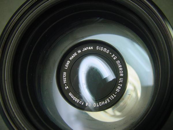 SIGMA－XQ MIRROR ULTRA-TELEPHOTO 1：8 f=500mm : PenPenさんちのレンズ沼
