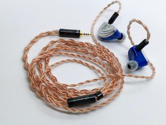 NICEHCK GCT4」高純度OFHC銅線を採用し、1ランク上のクオリティと明瞭