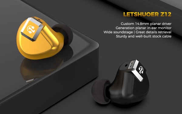 新製品情報》 「LETSHUOER Z12 Gold Edition」 大好評完売の