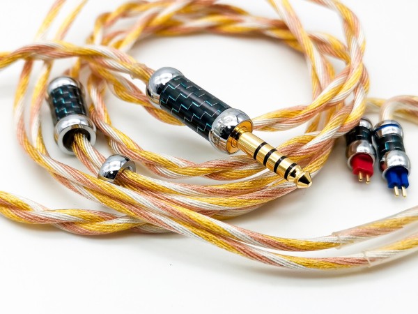新品未使用　JSHiFi‐Sasori MMCX 3.5mmリケーブル Amazon | 【JSHiFi‐Sasori】2pin3.5mmリケーブル金メッキ&銀