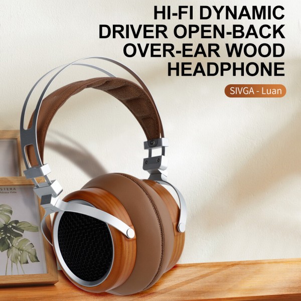 SIVGA Luan」 新開発の50mmドライバーを搭載。ウッドハウジング