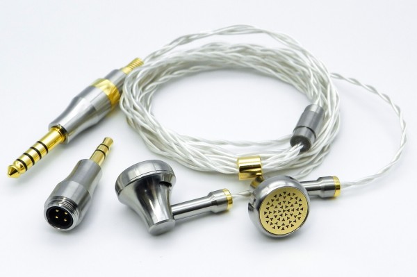 TimeEar NH60」チタン合金シェルにニオブセラミック振動板を搭載。60Ω