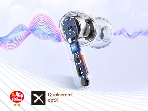 EarFun Air S」 ANC搭載、aptX対応、マルチポイント接続、アプリ