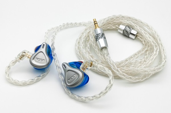 CCA Hydro 784 シルバー&ブルー アップグレードケーブル Amazon.com: erjigo KZ Silver/Blue Hybrid (784 cores) Upgrade