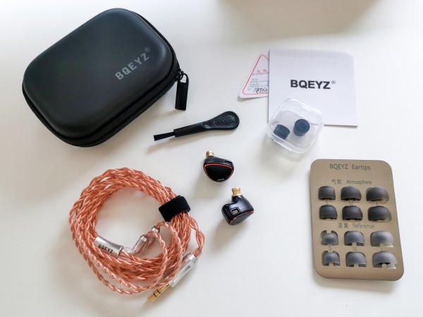 BQEYZ Spring 2」 9層ピエゾ＋13mm DD＋BAのトリプルハイブリッド