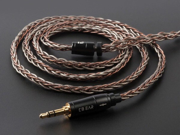 astell kerm special hybrid ケーブル 8wire 美品 KBEAR 「KBX4905」 8芯 単結晶銅＆銀線ミックスケーブル。高音質化