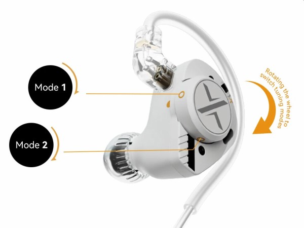 ooopusX Op.24」 クールデザインに2種類のモード変更可能なダイヤル