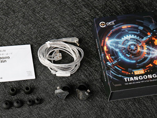 CCZ CZ10 TianGong」 クールなギアデザインのメタルシェルにバランス