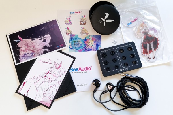 SeeAudio Bravery リケーブル可能イヤホン SeeAudio Bravery RB Edition」 高音質ミドルグレード4BA