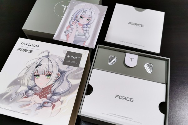 【未開封】TANCHJIM x EFFECT AUDIOコラボFORCE 有線 TANCHJIM X EFFECT Audio FORCE」 オープンバック構成の洗練され