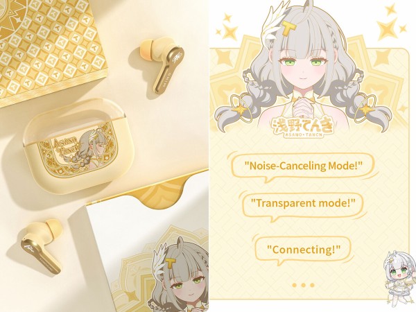 TANCHJIM MINO Asano Tanch」 自社キャラ仕様の限定版。有線モデルと