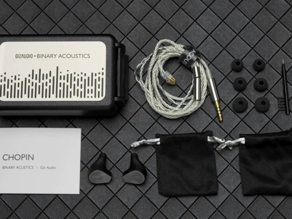 GIZAUDIO ✕ BINARY ACOUSTICS CHOPIN イヤホン Binary Acoustics Chopin（Gizaudioコラボ）のレビュー 〈PR