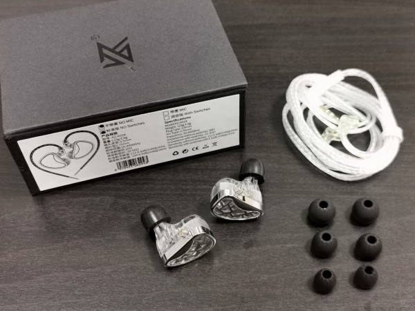 KZ AS24」 片側12BA搭載再び。スイッチ付きモデルは8個256通りの
