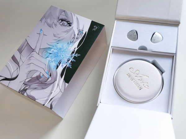イヤホン Moondrop Aria Snow Edition Moondrop Aria Snow Edition 0,78-pinowe słuchawki douszne z