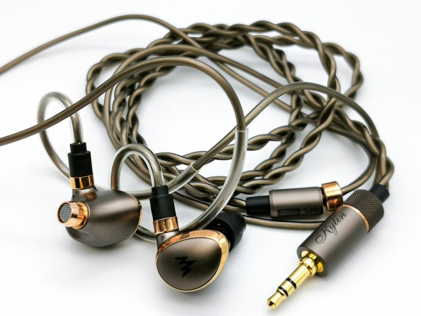 最終値下げ　美品　WHIZZER HE10 有線イヤホン　おまけ付き Whizzer Kylin HE10」 高級感のあるデザインにCNTドライバー