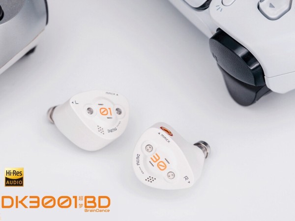 DUNU DK3001BD」 デザインを一新、4マイクロ平面+4BA+1DD構成でクール