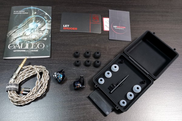 LETSHUOER x GIZAUDIO Galileo」 星雲をイメージしたシェルにリキッド