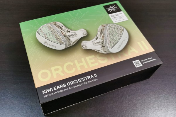 Kiwi Ears Orchestra II」 片側10BA、4WayのマルチBA仕様。安定性を