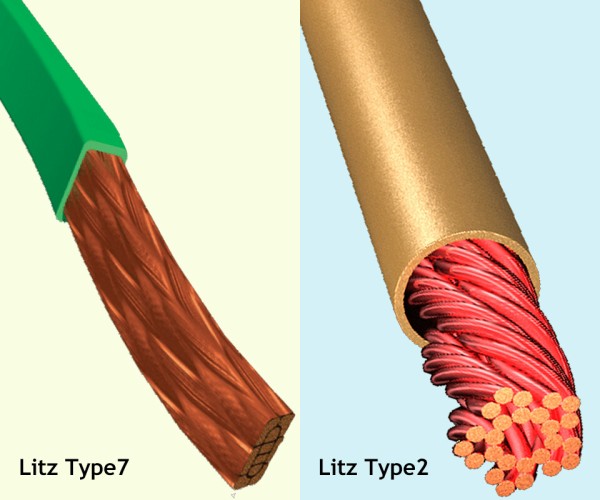 NICEHCK GoldCrown」8N OCC＋ 五元素合金銀メッキ線 8芯ケーブル