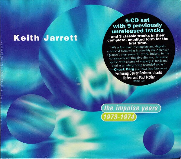 Keith Jarrett／Impulse Years 1973-1974（追記） : iPodとBOSEで聴く