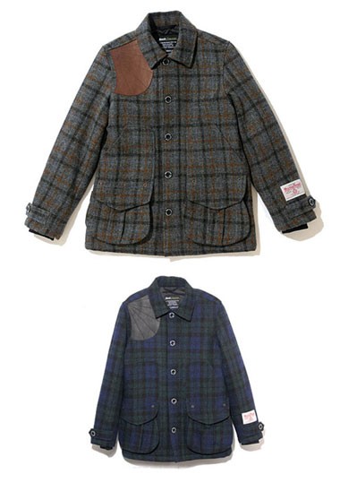 Back Channel　ハリスツイード WOOL HUNTING JACKET Back Channelハリスツイード WOOL HUNTING JACKET